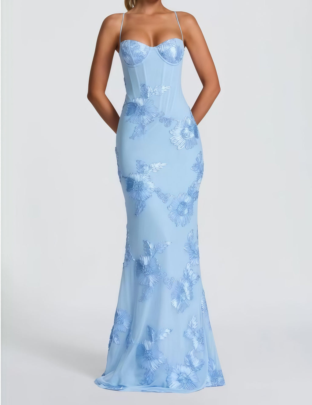 Nefertiti Maxi Dress -Brown