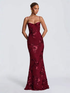 Nefertiti Maxi Dress-Light Blue