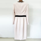 Flowering Girl Women diamond-embellished sheath maxi dress in pink