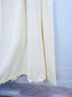 Flowering Girl Women Sleeveless Lace Detail Maxi Dress In Light Yellow