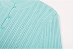 Flowering Girl Women Archetypes ribbed pointelle-knit sweaters in green