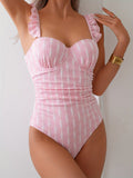 kate pink  square neck bikini