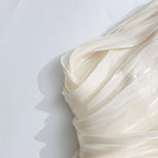 Flowering Girl Women Cornelia Apricot Pleated Draped Mini Dress