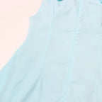 Flowering Girl Women floral embellished a-line mini dress in blue