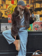 Flowering Girl Women samantha imitation fur jacket