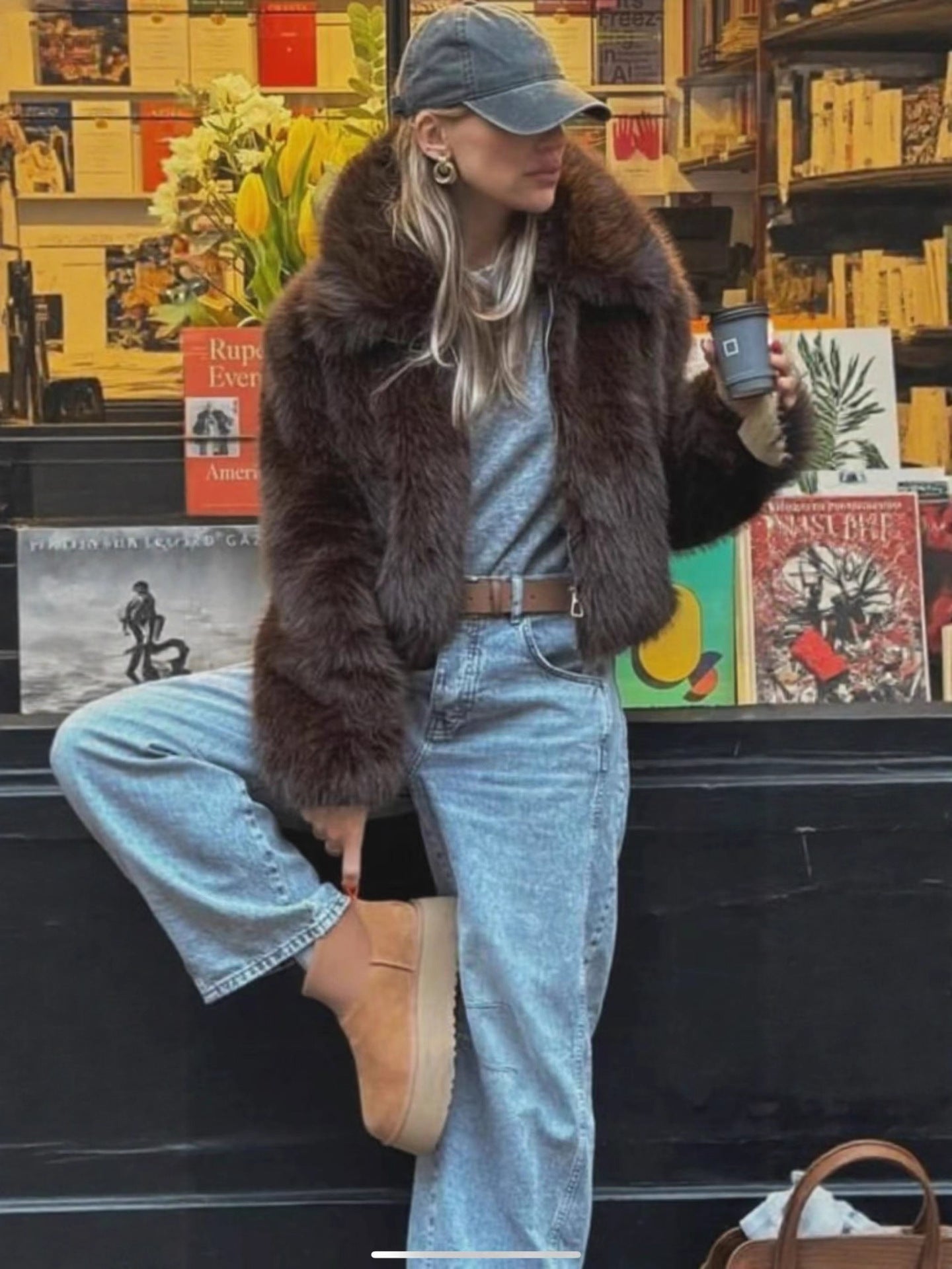 Flowering Girl Women samantha imitation fur jacket