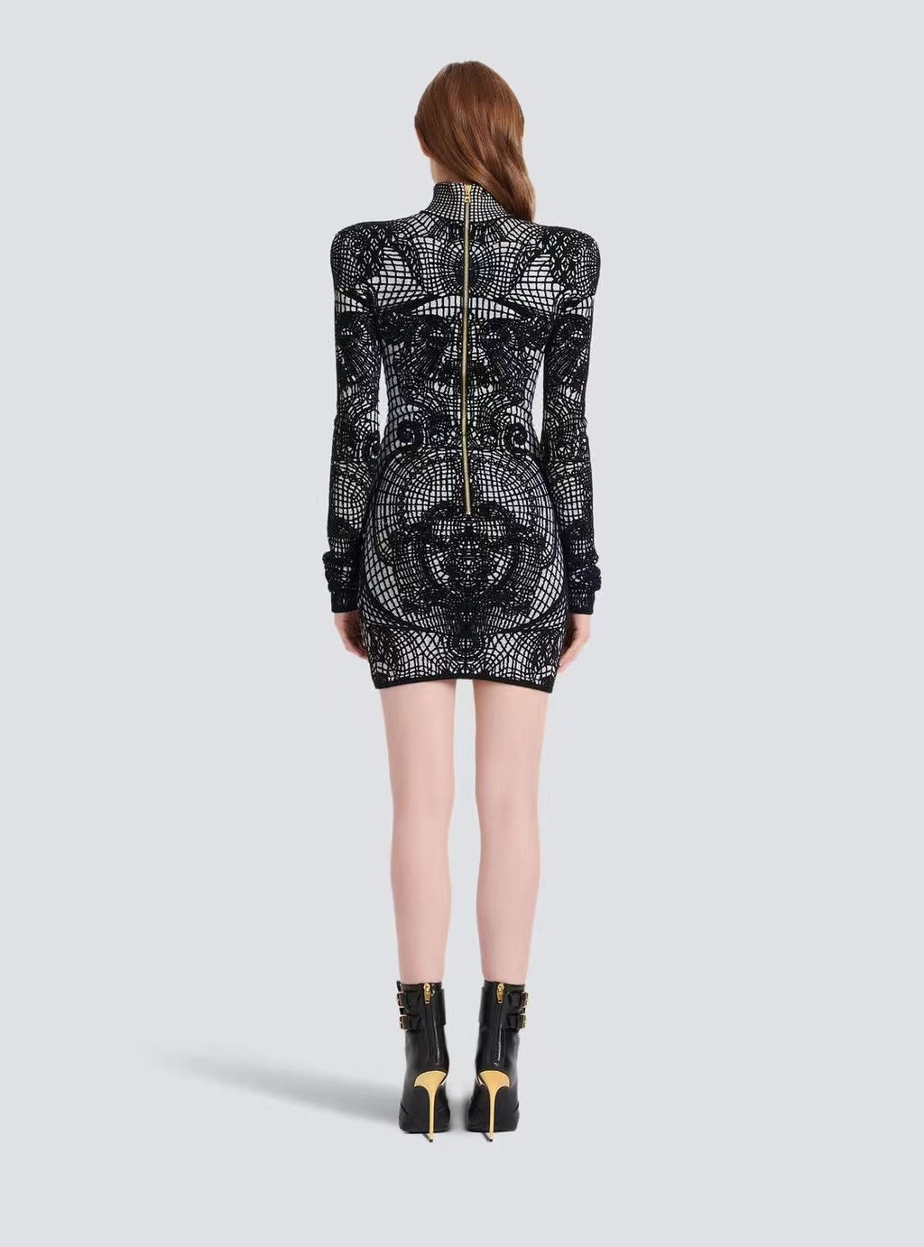 Flowering Girl Women graphic-print fitted mini dress