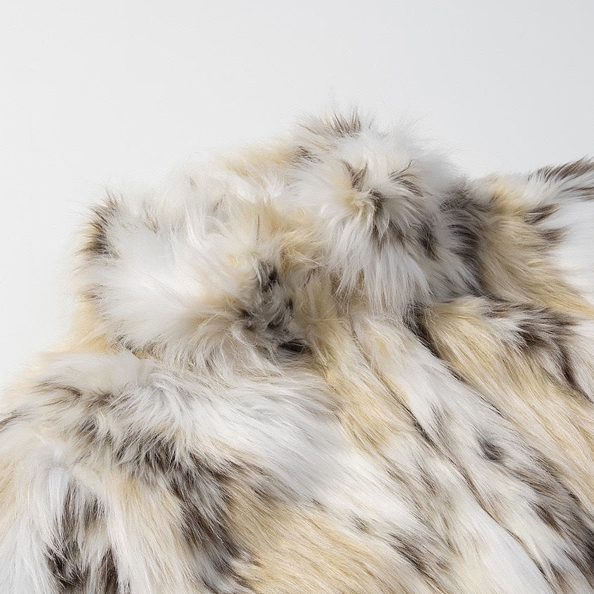 Flowering Girl Women murray faux fur dyed coat
