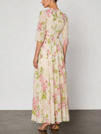 Floral Printed Midi Dress