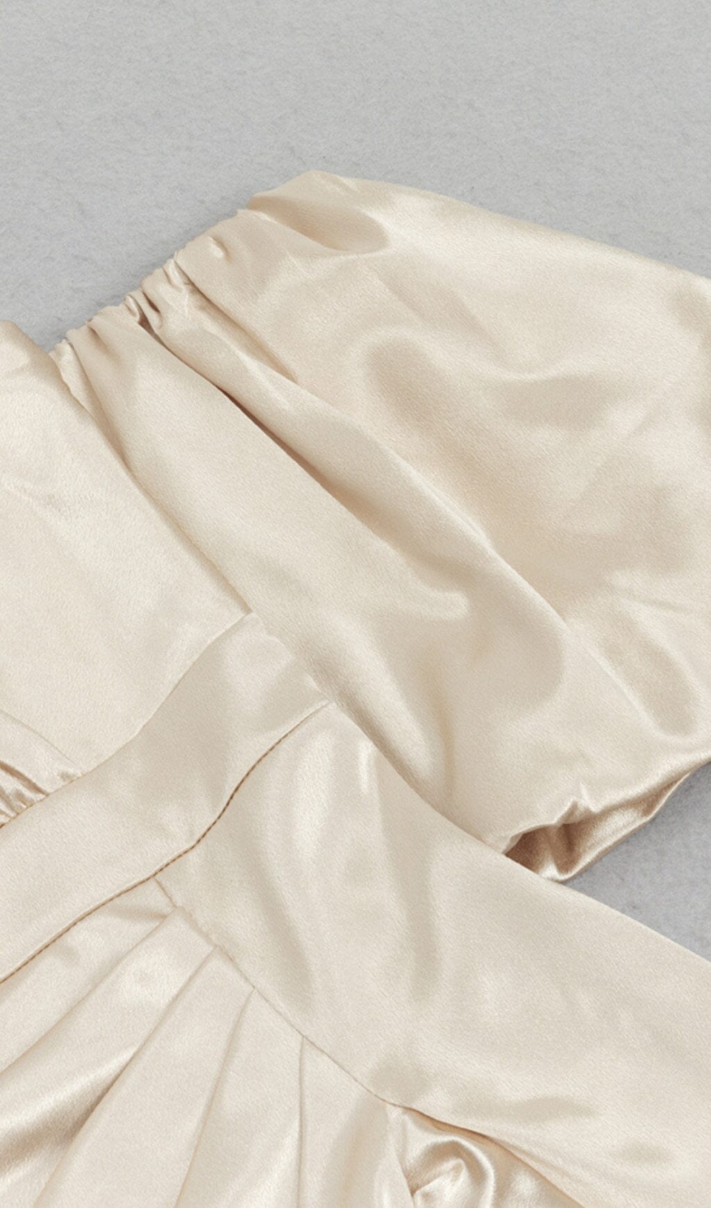 Flowering Girl Women Off Shoulder Ruched Asymmetrical Midi Dress In Gray