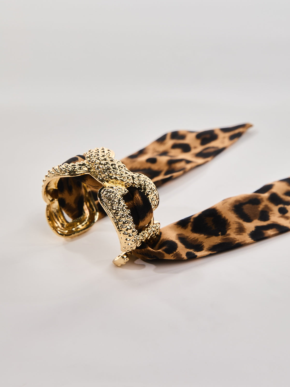 Oaelis Leopard Scarves Cuff Bracelet