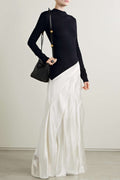 Flowering Girl Women Oarlene Paneled Pleated Maxi Dress