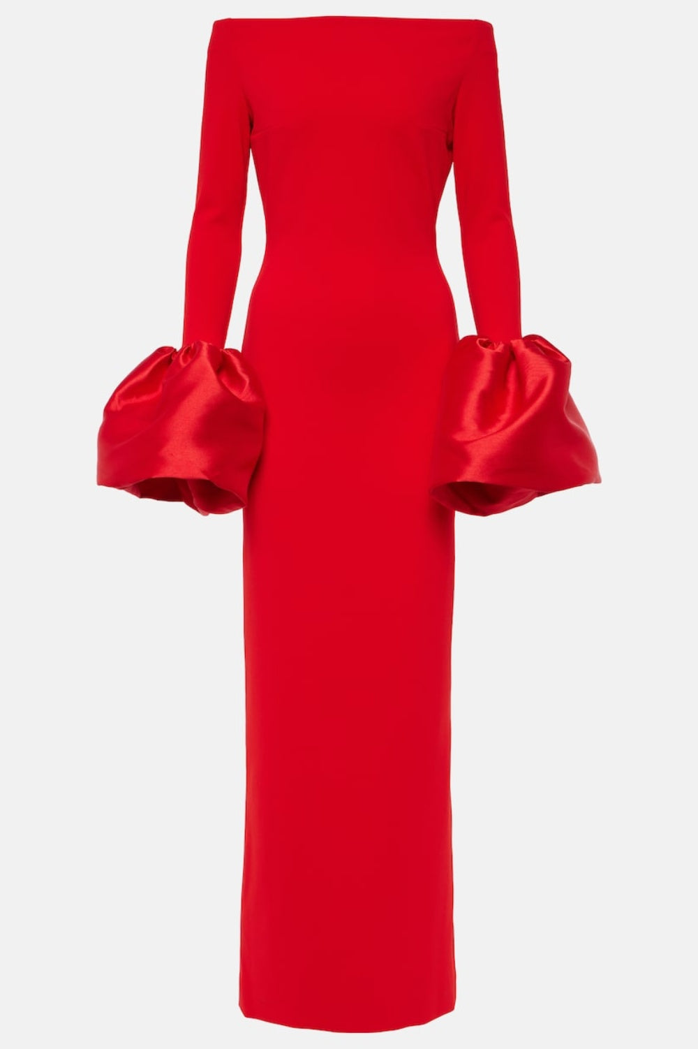 Flowering Girl Women Olindan Off Shoulder Maxi Dress - Red