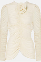 Flowering Girl Women Set Con Applicazioni Floreali Doreen Increspate