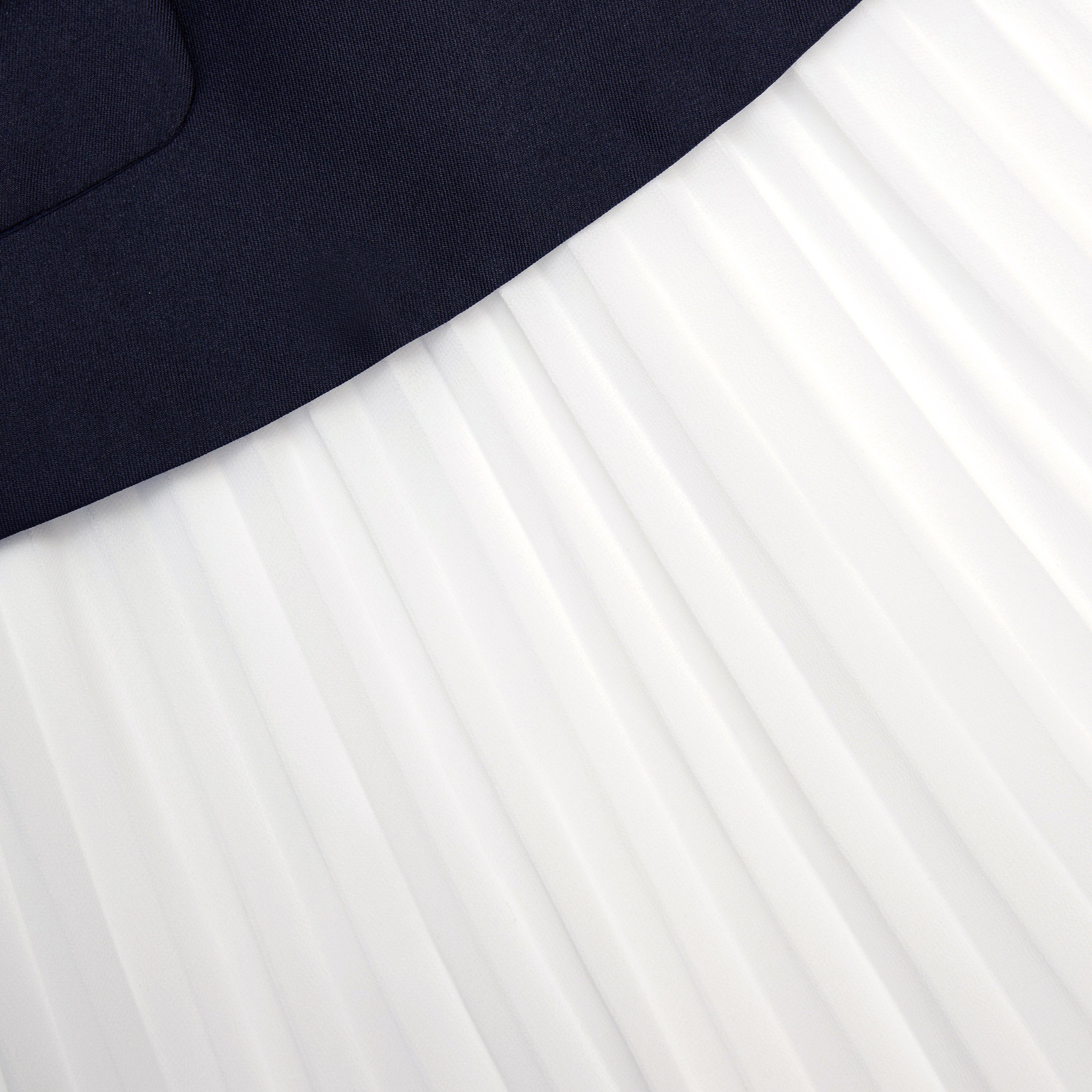 penny Navy Taffeta Midi Dress