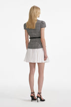 Houndstooth Mini Dress