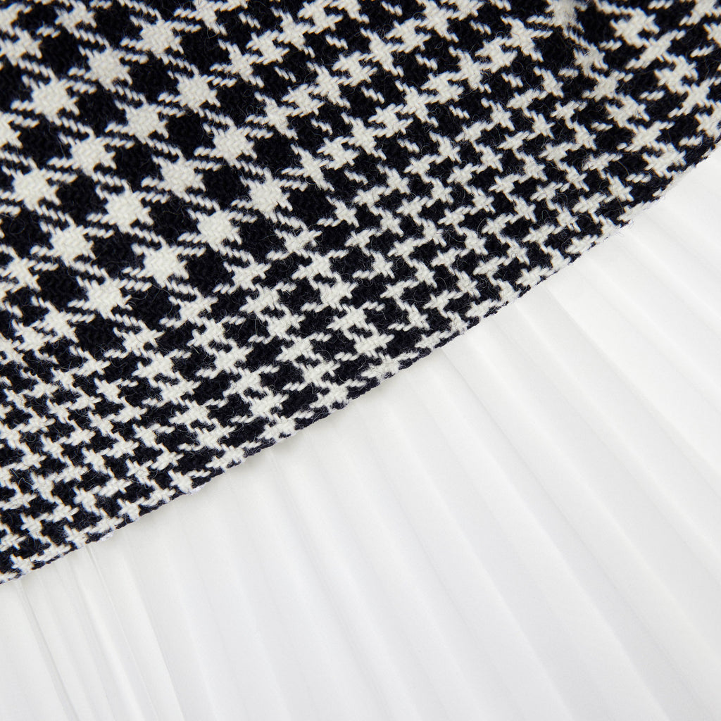 Houndstooth Mini Dress