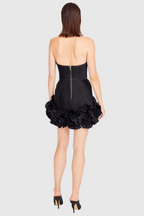 Flowering Girl Women Tatya Flower Strapless Mini Bandage Dress