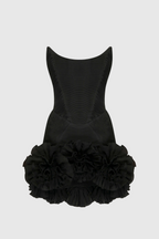 Flowering Girl Women Tatya Flower Strapless Mini Bandage Dress