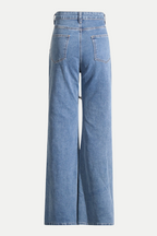 Flowering Girl Women Rabia Rhinestone Jeans in blue