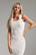 Flowering Girl Women Rachel Tight Hollow Out Knitted Dress