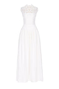 Floral Lace Sleeveless Maxi Dress