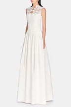Floral Lace Sleeveless Maxi Dress