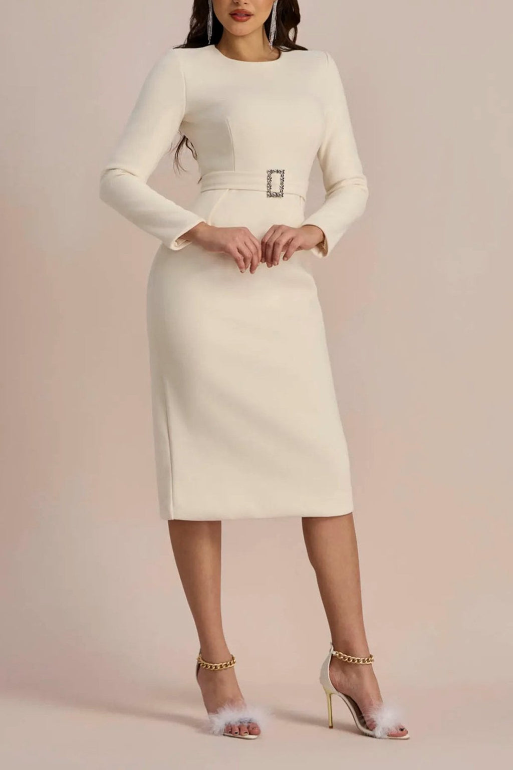 Flowering Girl Women Roberta Cape Top Long Sleeve Dress Set
