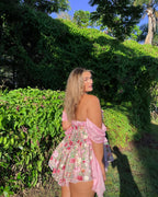 The Rosetta Silk Mini Dress