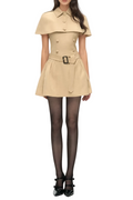 Flowering Girl Women Ryker Buttoned Cape & Mini Dress Set