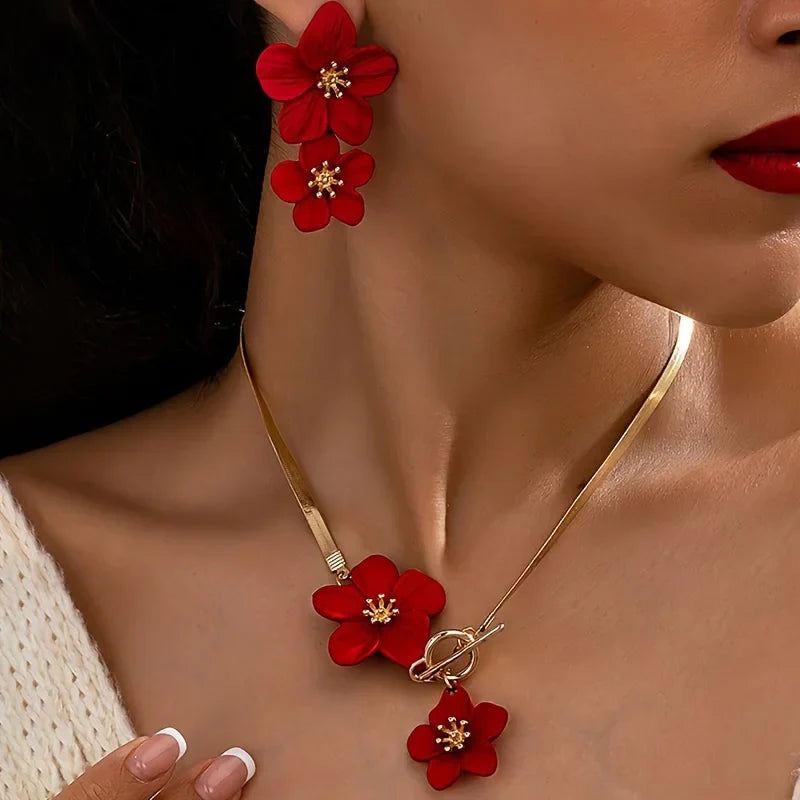 Flowering Girl Women Melany Jewelry Set
