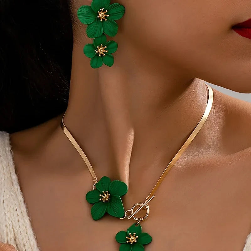 Flowering Girl Women Melany Jewelry Set