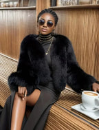 Cristina Faux Fur Coat