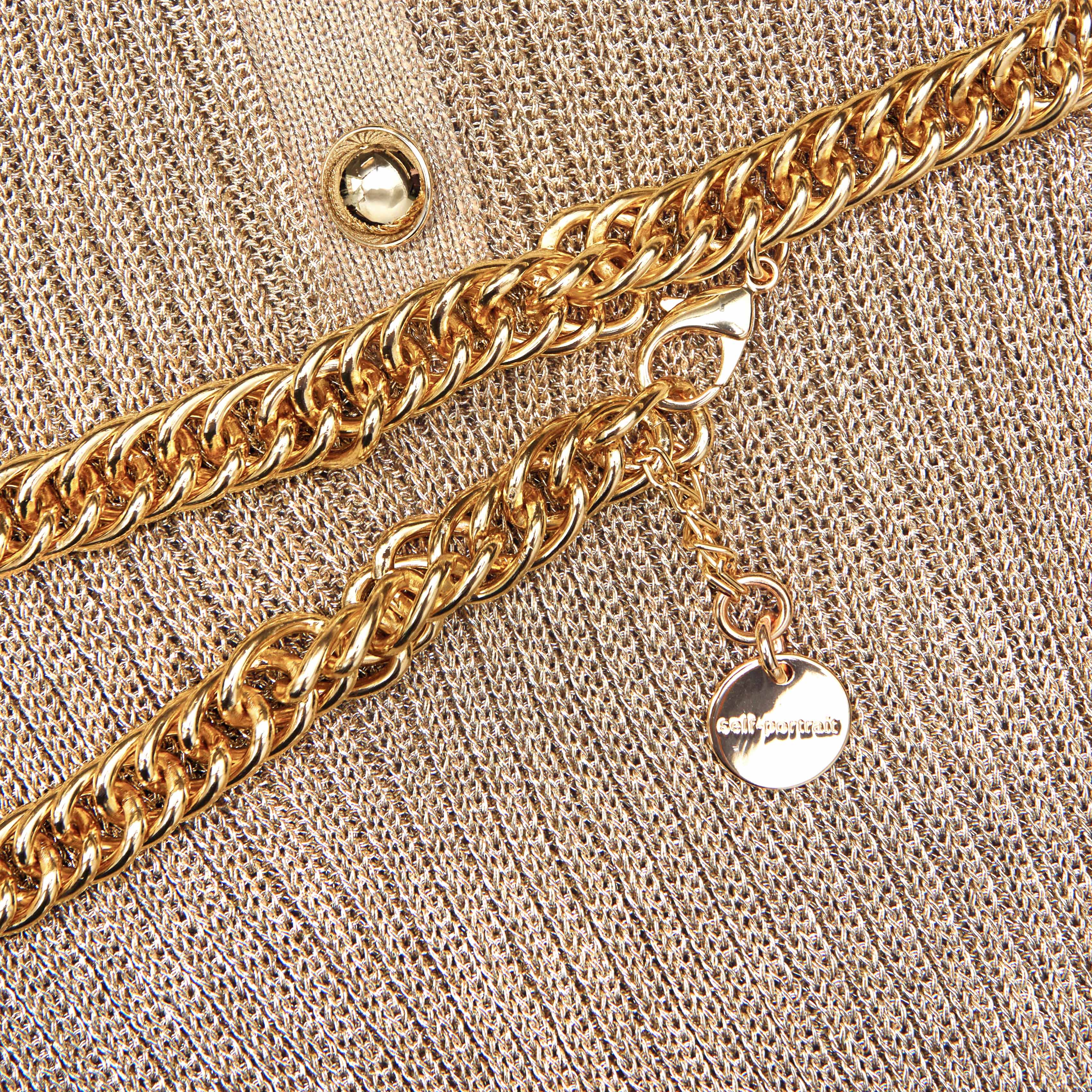 ellen Gold Lurex Ribbed Knit Maxi Dress