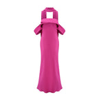 Flowering Girl Women Yasmin off-shoulder satin midi dress