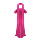 Flowering Girl Women Yasmin off-shoulder satin midi dress