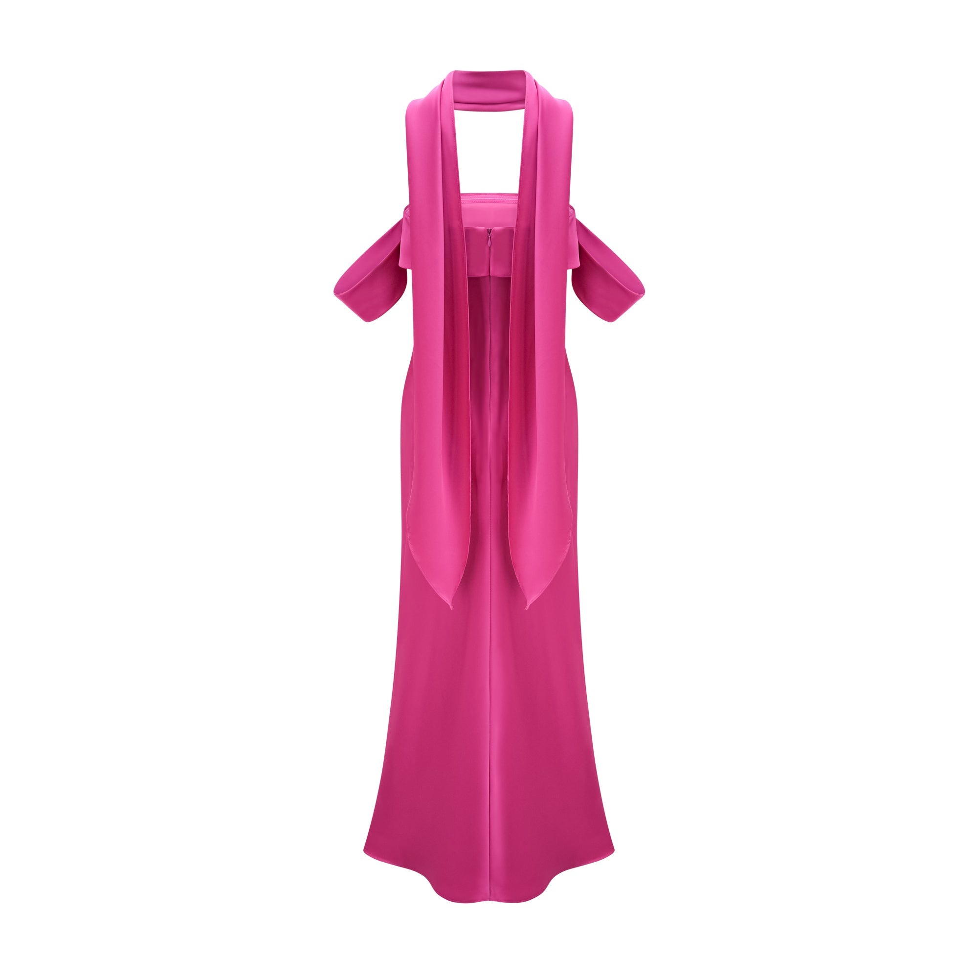 Flowering Girl Women Yasmin off-shoulder satin midi dress