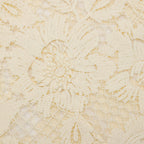 marjorie Yellow Crochet Lace hollow Midi Dress