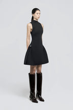 Flowering Girl Women Samantha Asymmetrical Flared Mini Dress