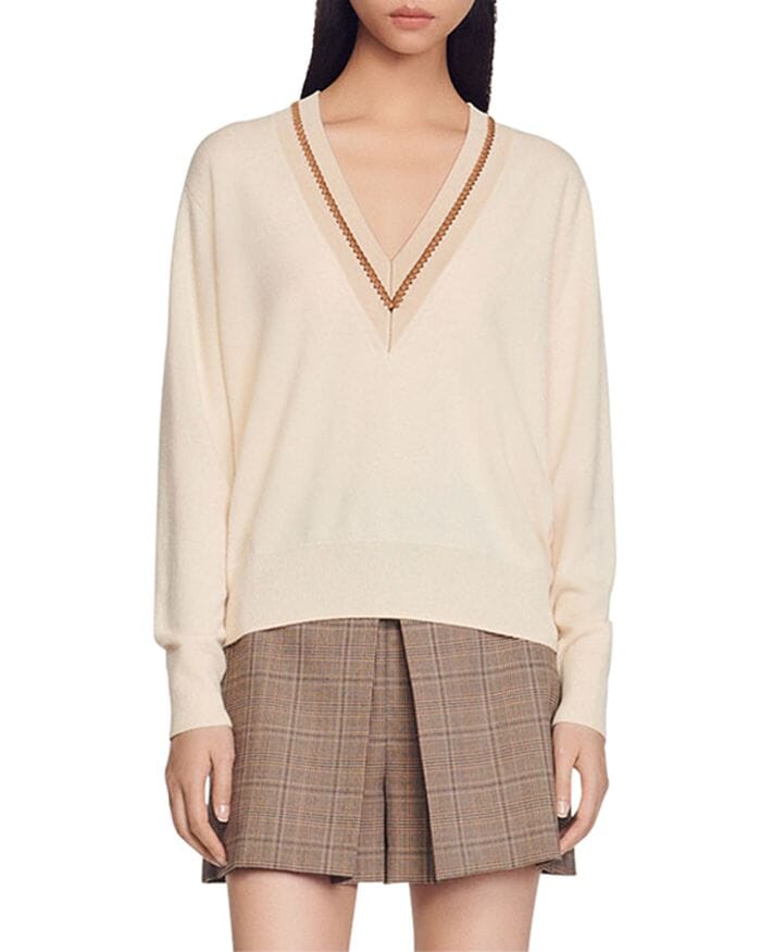 Flowering Girl Women BRIDGET V NECK SWEATER