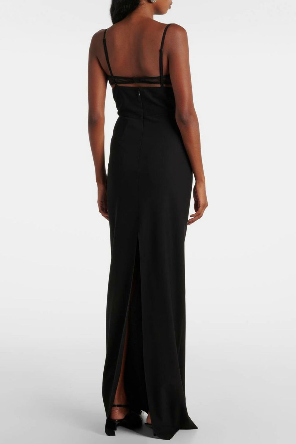 Flowering Girl Women Sathva Cutout Mesh Maxi Bandage Dress