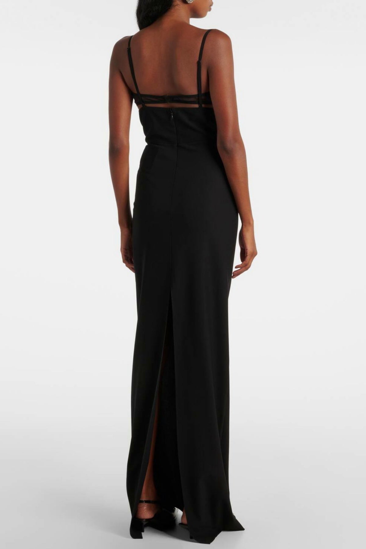Flowering Girl Women Sathva Cutout Mesh Maxi Bandage Dress