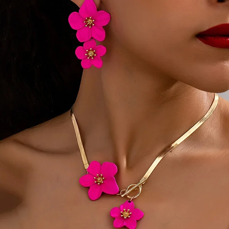 Flowering Girl Women Melany Jewelry Set