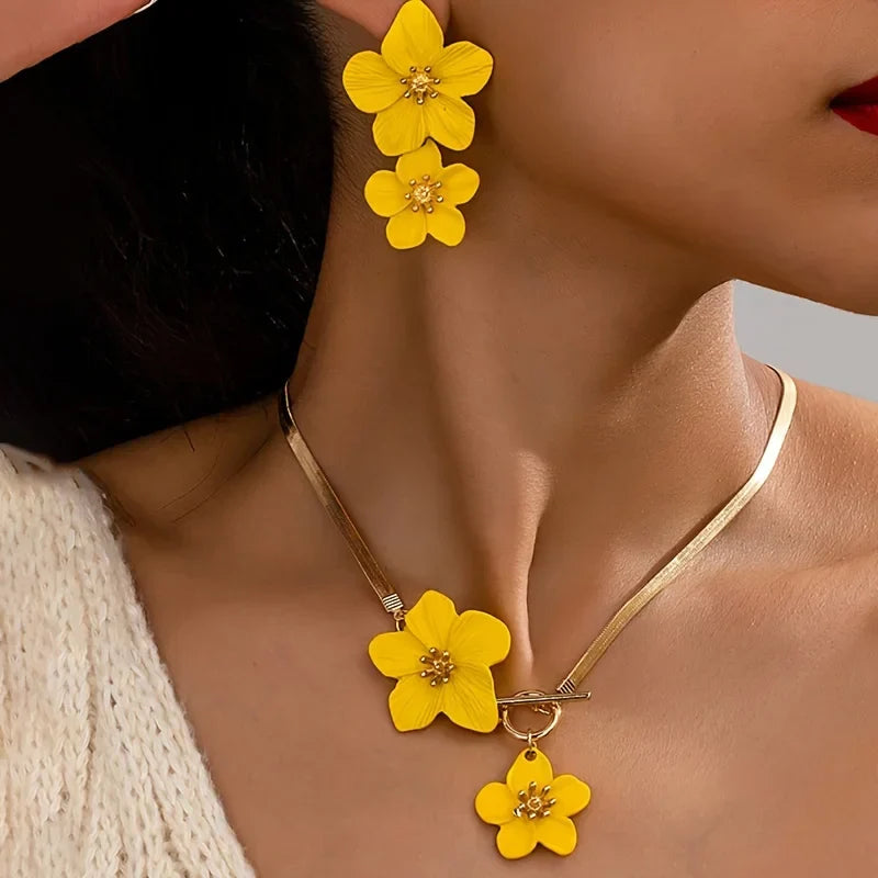 Flowering Girl Women Melany Jewelry Set