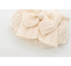 Flowering Girl Women Addison Bownot Top In Ivory