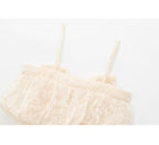 Flowering Girl Women Addison Bownot Top In Ivory