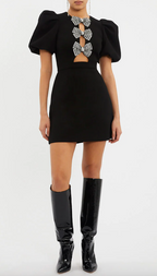 Flowering Girl Women Yvonne Bow Mini Dress