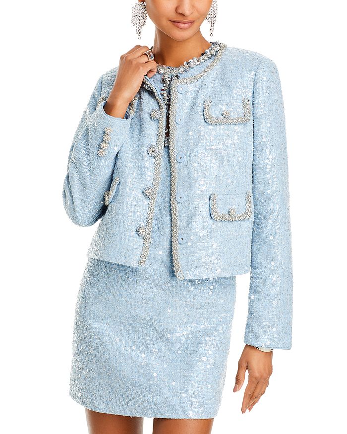 Embellished Bouclé Jacket