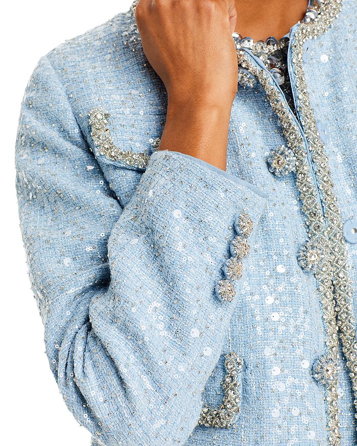 Embellished Bouclé Jacket