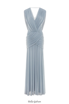Selma Ruched Backless Maxi Dress